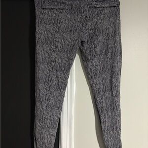 Athleta Black and White Patterned Pants